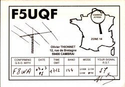 F5UQF Olivier Thionnet F5UQF Olivier Thionnet