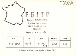 F6ITP Roger Crosnier F6ITP Roger Crosnier