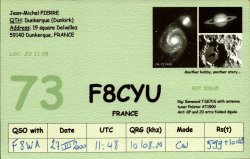F8CYU Jean-Michel Pierre F8CYU Jean-Michel Pierre