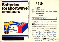 F9LD Didier Gaudé F9LD Didier Gaudé