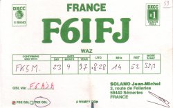 F6IFJ Jean-Michel Solano