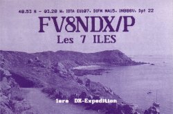 FV8NDX indicatif spcial 1988