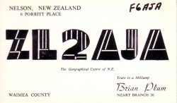 ZL2AJA Brian Plum ZL2AJA Brian Plum