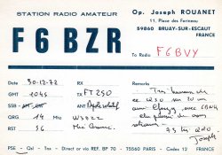 F6BZR Joseph Rouanet F6BZR Joseph Rouanet