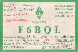 F6BQL Alfred Lamblin F6BQL Alfred Lamblin