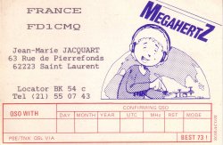F1CMQ Jean-Marie Jacquart F1CMQ Jean-Marie Jacquart