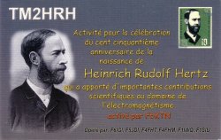 TM2HRH 150 ans de la naissance de Heinrich Rudolf Hertz