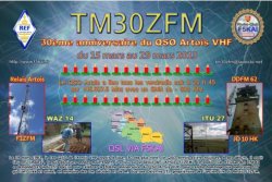 TM30ZFM 30e anniversaire du QSO Artois VHF TM30ZFM 30e anniversaire du QSO Artois VHF