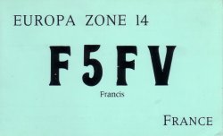 F5FV Francis Verscheure F5FV Francis Verscheure