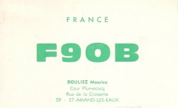F9OB Maurice Douliez F9OB Maurice Douliez