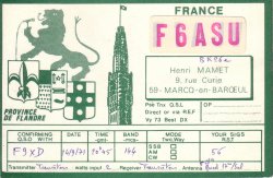F6ASU Henri Mamet F6ASU Henri Mamet