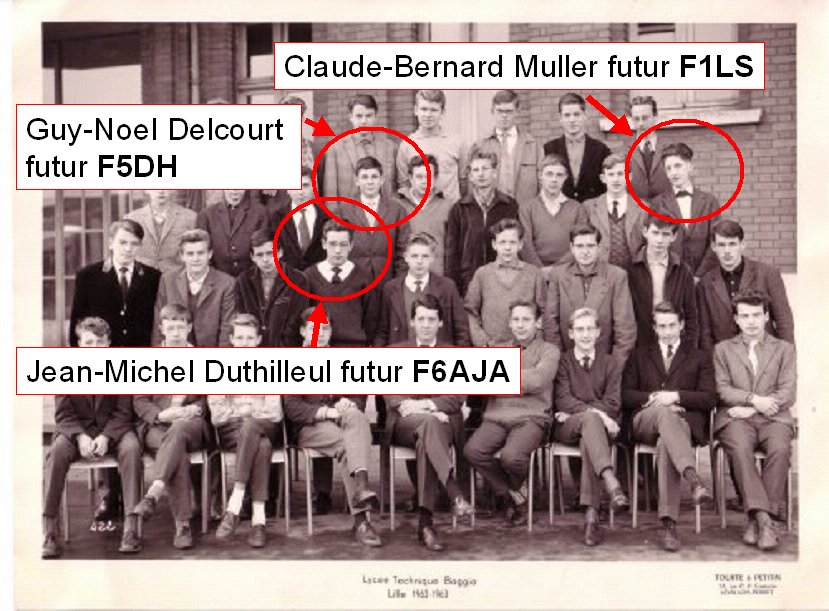 photo de classe 3T5 Baggio 1962-1963
